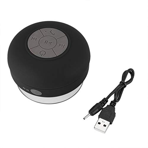 Preisvergleich Produktbild Mini drahtlose Lautsprecher tragbare wasserdichte Dusche Lautsprecher für Handy MP3-Receiver Hand frei Auto SpeakerBlack (blau)