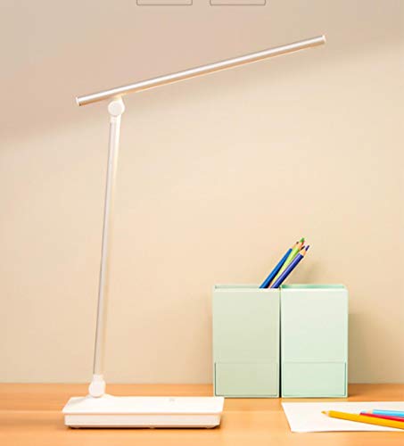 Preisvergleich Produktbild Shunxing LED Schreibtischlampe Schreibtisch Studentenwohnheim Ladeschreibtischlampe Lernen Kinderzimmer zu Hause Leselampe Lademodell Drei-Geschwindigkeits-Dimmen - mit USB-Kabel-Stecker -1800 mAh@Ste