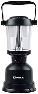 Dorcy 41-3108 400-Lumen Twin Globe Lantern, Black, L