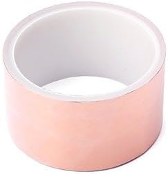 Copper Foil Tape Snail Barrier Adhesive Back Electric shield Guitar Accessory