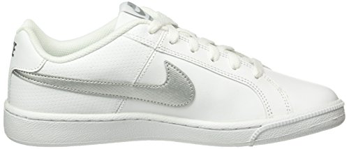 Nike Damen Wmns Court Royale Turnschuhe, White / Metallic Silver, media - 6