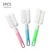 Produktbild Bobopai 1 Pcs Sponge Cleaning Brush Removable Bottle Brush Cleaner No Scratch Cleaning Tool for Washing Baby Bottle Coffe Tea Glass Cup Color Random by SamGreatWorld (A-1pcs)