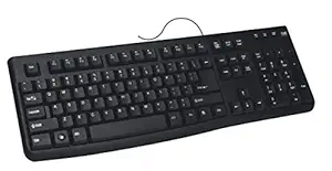 TVS ELECTRONICS Champ Plus USB-A Keyboard (Black)