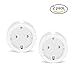 Produktbild Jinvoo Smart-WLAN-Stecker, Wireless Mini-Steckdose mit Timer (2-Pack), Kein Hub erforderlich, APP-Fernbedienung, Kompatibel mit iOS und Android, Funktioniert mit Amazon Alexa und Google Assistant