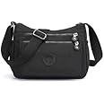 Crossbody Bags for Women Waterproof Tote Bag Casual Nylon Purse Handbag RFID Lightweight Messenger Bag