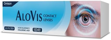 Alovis Contact Lenses, 30 Lenti A Contatto monouso Giornaliere per la correzione della miopia -2,00