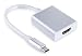 Produktbild MyGadget USB Typ C Adapter - HDMI zu Type C Konverter - Ausgang Full HD bis 1080p - Kabel für Apple MacBook 12", Pro ab 2016, Chromebook Pixel - Silber