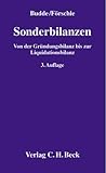 Image de Sonderbilanzen: Von der Gründungsbilanz bis zur Liquidationsbilanz, Rechtsstand: 20020131