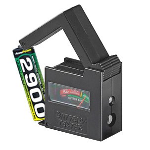 Preisvergleich Produktbild AccuPower Universal Batterietester für Alkaline AA / AAA / Lady / LR1