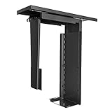 Rational Design: Montiert bequem Ihr PC-Gehäuse unter einem Schreibtisch oder einer flachen Arbeitsfläche.Speichern Sie Platz auf dem Boden und verhindern Sie, dass Staub Ihren Computer beschädigt