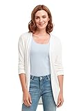 Cardigan mit offener Front in Weiss