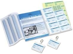 Durable Office Products 1464/00 Refill Visitor Book 100
