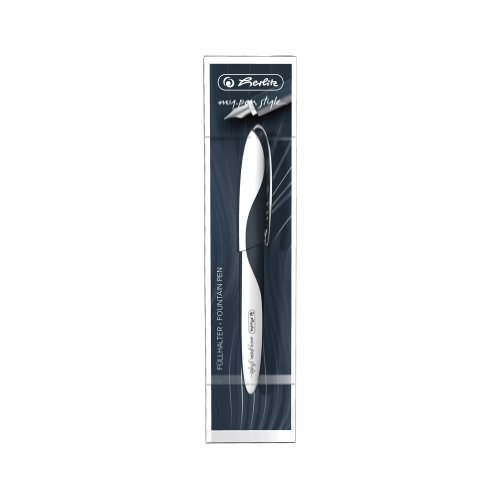 Herlitz 11357241 Füllhalter my.pen style, dark shale - 5