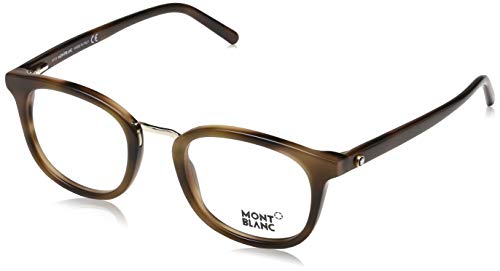 Preisvergleich Produktbild Montblanc Herren Optical Frame Mb0678 052 48 Brillengestelle, Braun