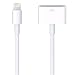 Produktbild RedBad® Premium 30-Pin auf 8 Pin Adapter für APPLE iPhone 6 / 6s / 5 / 5s / 5c - ohne Audioübertragung (0,2m)