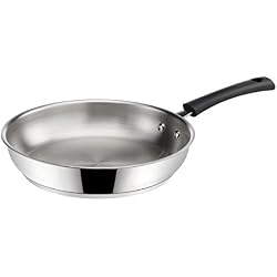 Lagostina 12899040128 Opéra Poêle Acier Inoxydable Inox 28 cm