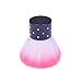 niceeshop(TM) Mini Rhinestones Cosmetic Nail Art Dust Remover Face Brush-Pink & White