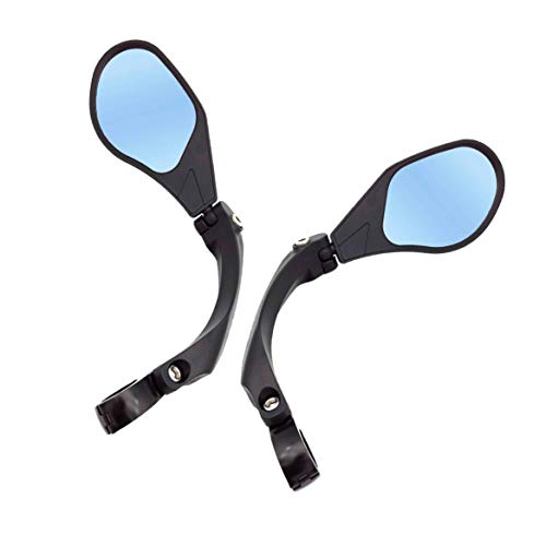 Hafny Miroir de vélo de Guidon, HD, lentille en Verre de qualité Automobile