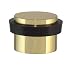 Produktbild EVI herrajes i-191/24 – Door Stop, selbstklebend, 2 Stück, Finish Weiß Messing (Messing)