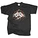 Produktbild Wolkenbruch® T-Shirt Four Poker, schwarz, Gr.L