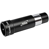 lente barlow 3x FMC (Fully-Multi-Coated) / tratamiento antirreflejante multicapa completo sobre todas superficies cristal / aire