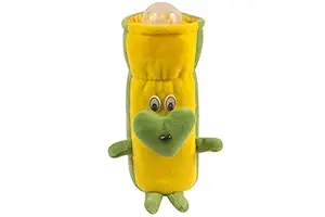 Ole Baby Love Dog Soft Cute Plush Milk Feeding Bottle Cover Dimension 17x10x6 cm it can Hold Upto 240 ml Feeding Bottle.