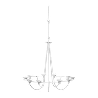 IKEA Kronleuchter für 10 Kerzen VÄSSAD höhenverstellbarer