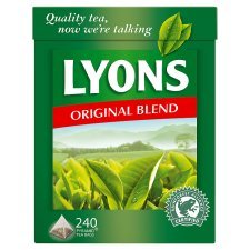 Lyons Original Irish Tea 240 Bags - Irish Pyramid Teabags