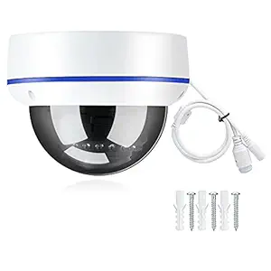 Waterproof Camera, HD Camera, Video Monitor, POE IP Camera, Durable for Kids Room More Safe Home(1MP POE IP, 12)