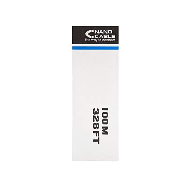 NanoCable 10.20.0302-FLEX - Cable de red Ethernet flexible RJ45 Cat.5e UTP AWG24, gris, bobina de 100mts - Image 3