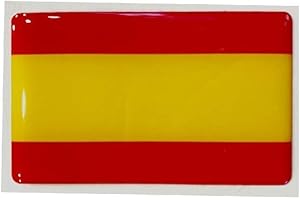 DURABOL Pegatina de Resina Bandera de España (H)