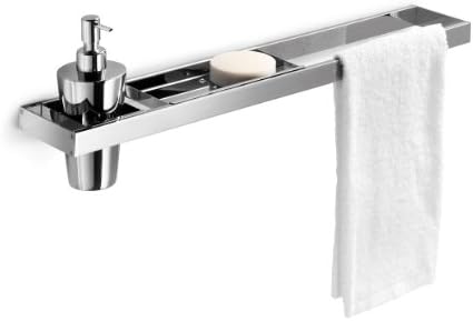 Lineabeta 52816.29 Series Skuara towel rail, Chrome