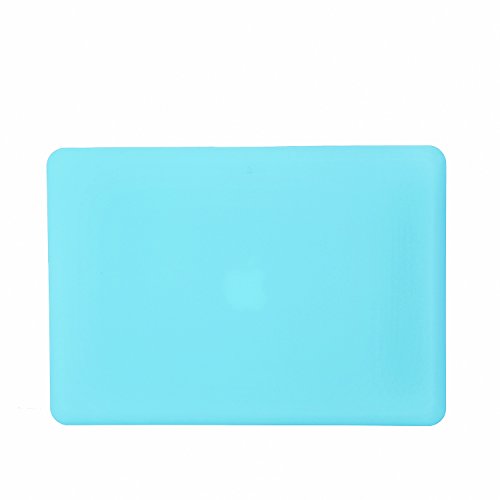 RYGOU Macbook Pro 13 Hülle, 4 in 1 Matte Plastik Hartschale Tastaturschutz Screen Shell Anti-Staub-Stecker für Macbook Pro 13,3 Zoll mit CD / DVD-Laufwerk Modell: A1278 - 3