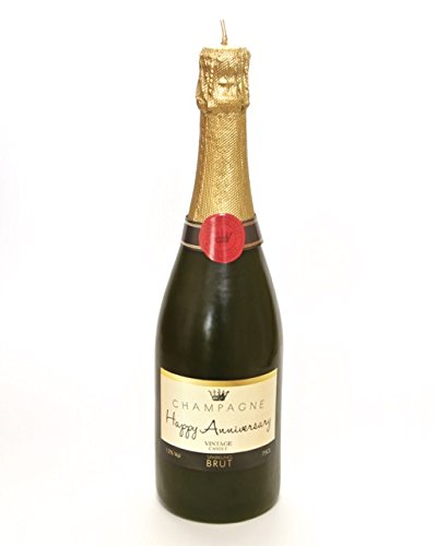 Preisvergleich Produktbild Wünschen Sie alles Gute zum Jubiläum Sektflasche Kerze