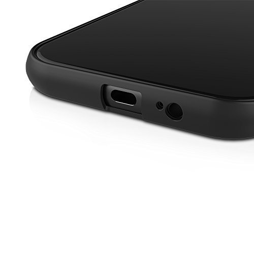 Samsung Galaxy A5 2017 Hülle Case, Elekin Soft-Flex Capsule Premium Schwarz TPU Matte Oberfläche Cover Handyhülle Schutzhülle Schmaler Telefonschutz für das Samsung Galaxy A5 2017 – Schwarz - 9