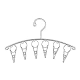 Dimension: 20*36cm (Approx) BJHBLVJK Stainless Steel  Multi Function Practical Underwear Bra Sock Laundry Hanger Hanging Drying Rack