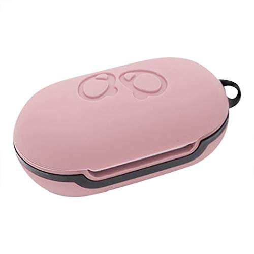 Preisvergleich Produktbild HSKB Kopfhörer Silikon Case, Schutzhülle Skin Tasche Staubdicht Kratzfestes Gehäuse Fall-Abdeckung für Samsung Galaxy Buds Bluetooth in Ear Ohrhörer Case Cover (Pink)