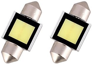 2PCS Cruze 12V 3W COB LED Width Lamp, Car Reading Lamp Car License Plate Lamp ( Light Source Color : White )