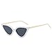 Price comparison product image VEMOW Polarized Glasses Sunglasses For Men Women Safety Glasses UV-Protection Retro Eyewear Clear Toddler Boys Girls Ladies Vintage Mirrored Oval, Cat Eye Rapper Sunglasses Vintage Unisex (A)