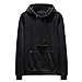 Produktbild Amphia Herren Hoodie Sweater - Herbst und Winter Lässige einfarbige Nähte JackeHerren Herbst Winter Mode lässig Reine Farbe Patchwork Hoodie Sweatshirt Tops