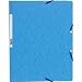 Produktbild Exacompta 25 x Eckspannmappe Nature Future A4 Manila-Karton 400g hellblau