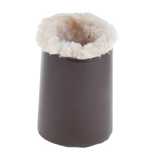 Preisvergleich Produktbild IPOTCH Samt Plüsch Gefütterte Brillenhalter Brillenständer Stifthalter für Schreibtisch oder Bürotisch