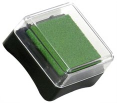 Mini-Stempelkissen dunkelgrün