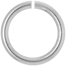 9mm 18g Sterling Silver Seamless Nose Hoop or Ear Hoop