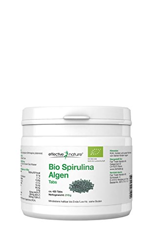 Preisvergleich Produktbild Spirulina Algen Tabs Bio - 420 Stk.