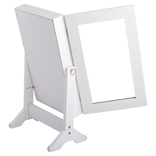 Goplus Schmuckschrank Standspiegel Spiegelschrank Schmuckkasten Schmuck - 3