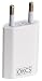 Produktbild OKCS® Premium Netzteil Netzstecker USB Adapter Stecker für Smartphone, Tablet und eBook Reader, speziell entwickelt für iPhone 6s, Plus, 4, 5, S iPad mini, Air, Samsung, Nokia, HTC, LG in weiß