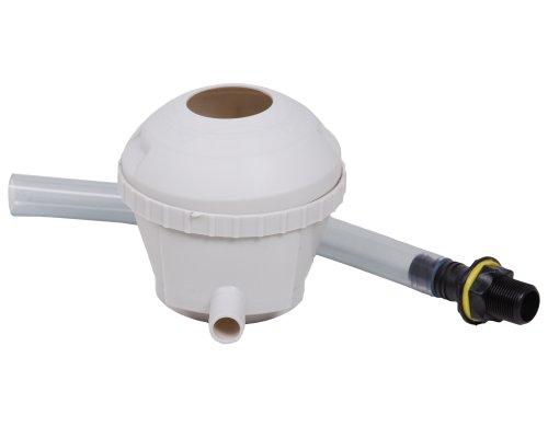Regenwassertonne Wasserbehälter Amphore Terracotta 360L mit Füllautomat - 4