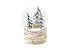 Produktbild Das Gute Leben Musikalische Schneekugel Wasserball Barke-Effekt-Basis Fuchs Fliegenpilze-Baum Winter-Szene 14cm Hoch