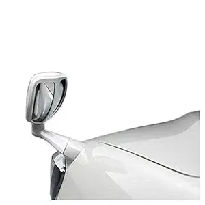 Palautolights Tata Safari Front Fender Bonnet Mirror Acrylic Material Compatible with Safari -White